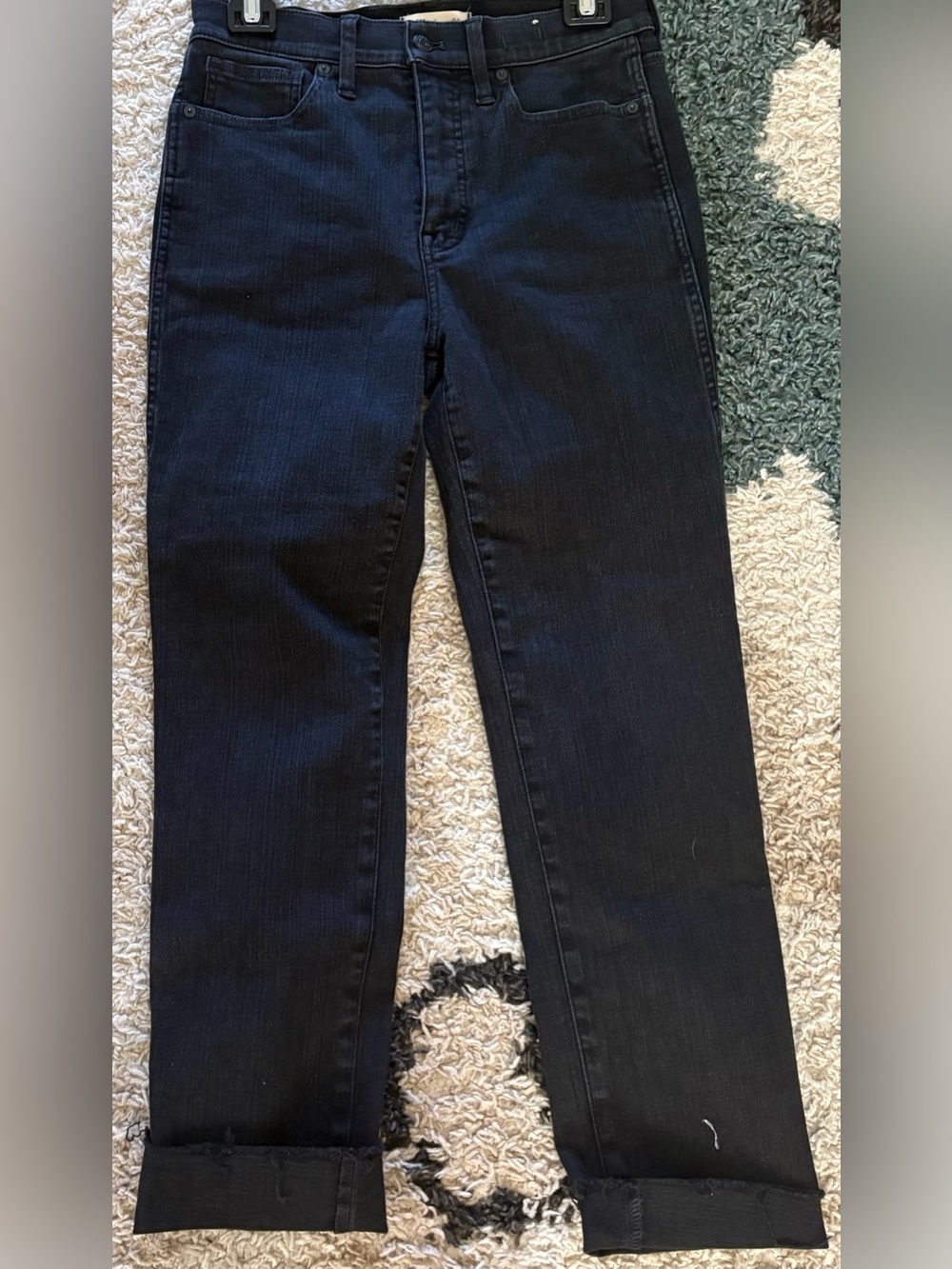 Madewell Women's Black High Rise Jeans